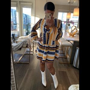 Boho design midi dress